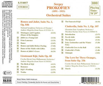 Sergey Prokofiev: Prokofiev: Orchestral Suites [CD]