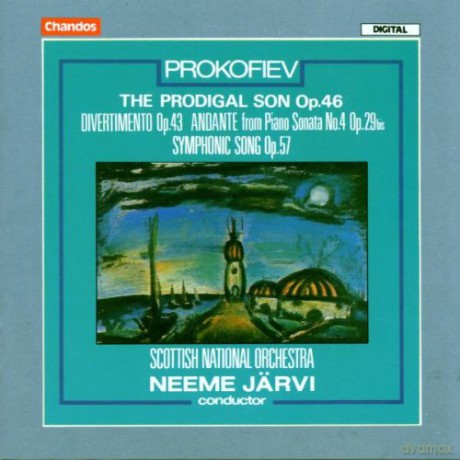 S. Prokofiev: Prokofiev: The Prodigal Son, op.46, Divertimento op.43, Symphonic Song op.57, Andante op.29b [CD]