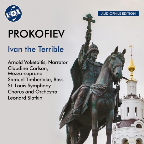 Carlson & Claudine & Slatkin & Leonard & St. Louis Symphony Chorus & St. Louis Symphony Orchestra & Timberlak: Prokofjew: Ivan The Terrible [CD]