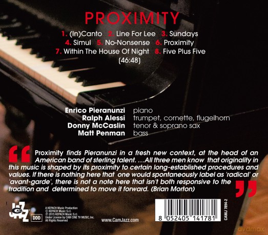 Enrico Pieranunzi: Proximity [CD]