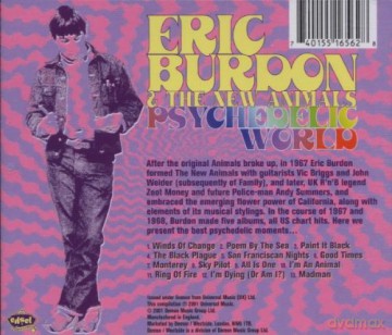 Eric Burdon: Psychedelic World Of Eric Burdon [CD]