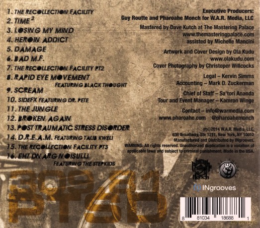 Pharoahe Monch: Ptsd - Post Traumatic Stress Disorder [CD]