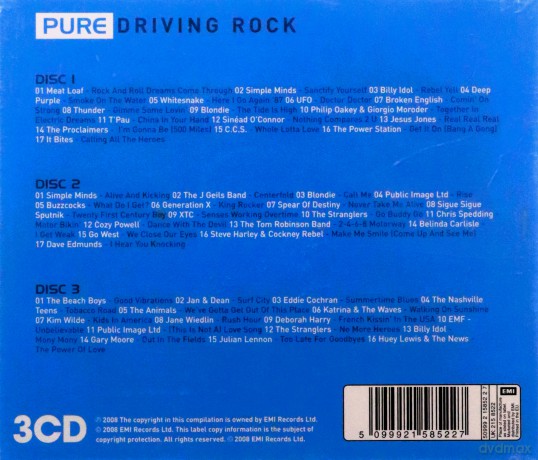 Pure Driving Rock [3CD]