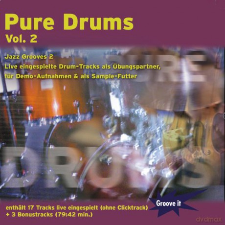 Stefan Berker: Pure Drums Vol. 2 - Jazz Grooves 2 - Playalong + Sampling [CD]