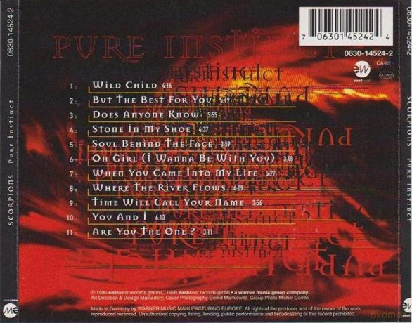 Scorpions: Pure Instinct [CD]