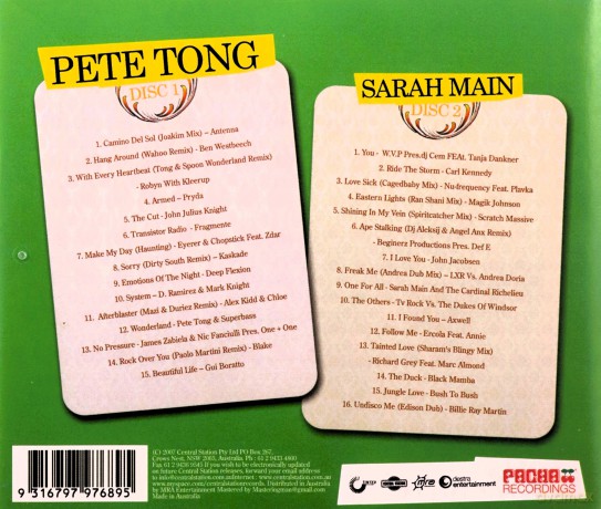 Pete Tong: Pure Pacha 2007 [CD]