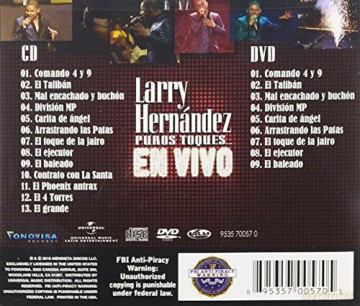 Larry Hernandez: Puros Toques: En Vivo [2CD]