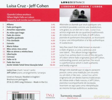 Luisa Cruz: Quando Lisboa Anoitece [CD]