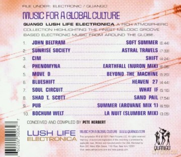 Quango Presents Lush Life Electronica [CD]