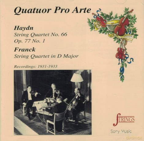 Quator Pro Arte: Quatuor Pro Arte [CD]