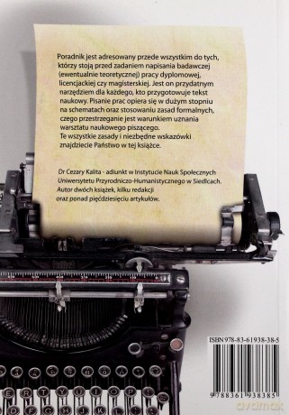 Zasady pisania licencjackich i magisterskich prac [KSIĄŻKA]