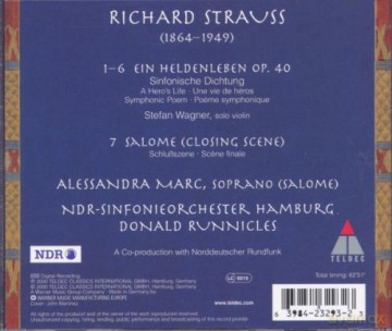 R. Strauss: R Strauss: Ein Heldenleben [CD]