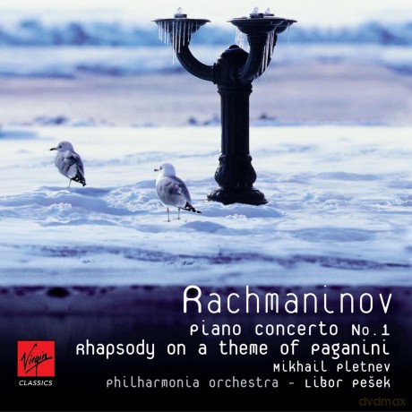 S. Rachmaninoff: Rachmaninov: Piano Concerto 1/rhapsody on a Theme of Paganini - [CD]