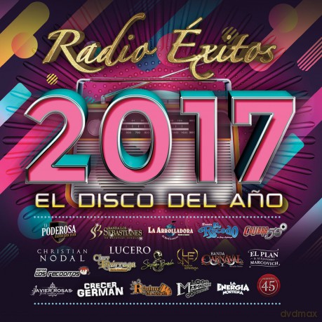 Radio Exitos 2017 El Disco Del Ano [CD]