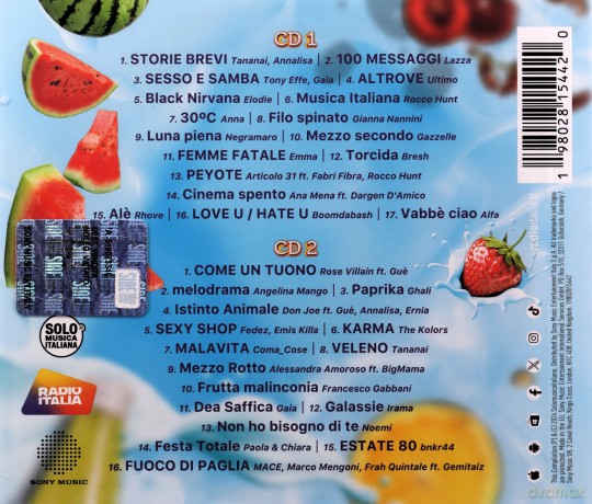 Radio Italia Summer Hits 2024 [2CD]