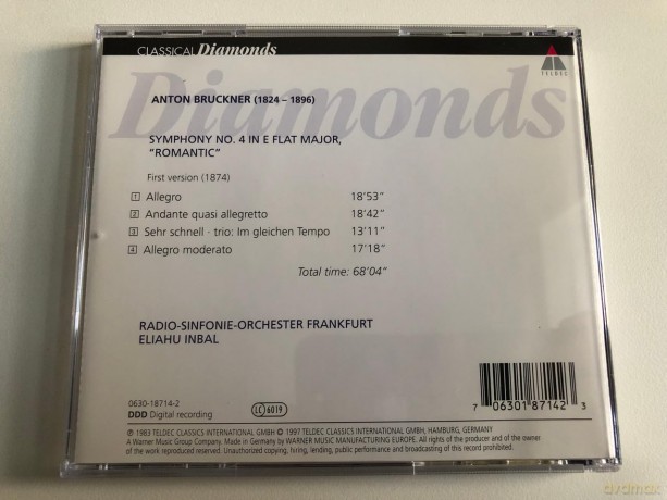 Anton Bruckner: Radio-Sinfonie-Orchester Frankfurt- Inbal [CD]