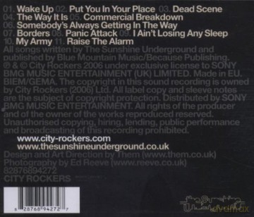 Sunshine Underground: Raise the Alarm [CD]