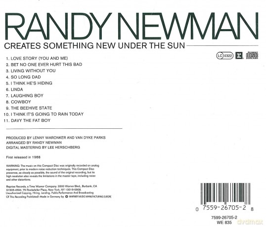 Randy Newman: Randy Newman [CD]