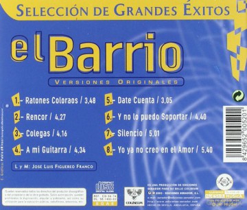 El Barrio: Ratones Y Otros Exitos [CD]