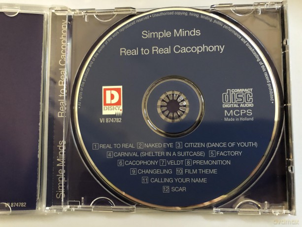 Simple Minds: Real to Real Cacophony [CD]