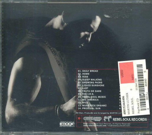 Martin Luther: Rebel Soul Music [CD]