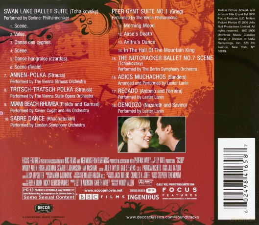 Scoop soundtrack (Gorący Temat) [CD]
