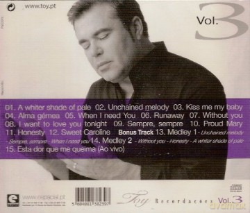 Toy: Recordacoes vol.3 [CD]