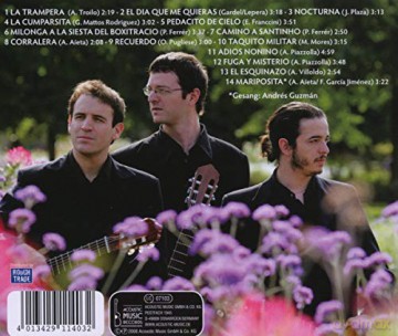 Escolaso Tango Guitar Trio: Recuerdo [CD]