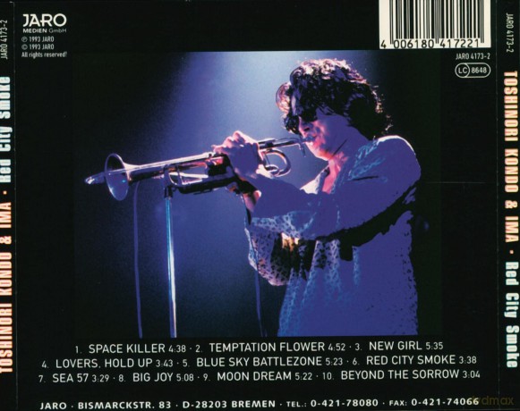 Toshinori Kondo: Red City Smoke [CD]