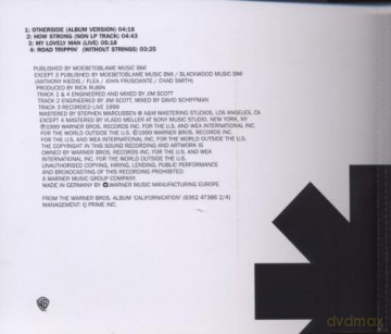 Red Hot Chili Peppers: Red Hot Chili Peppers-Otherside-4 Track [CD]