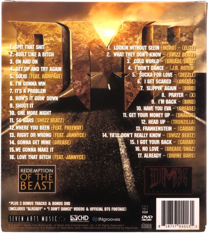 Dmx: Redemption of the Beast [3CD]