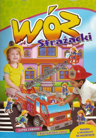 Zbuduj to sam - Wóz strażacki [KSIĄŻKA]