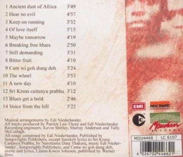 Edi Niederlander: Reflections From Pre-Libe [CD]