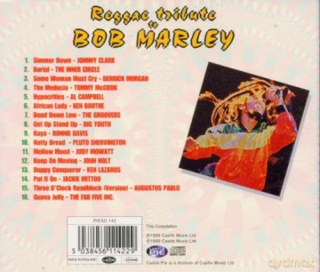 Reggae Tribute To Bob Marley [CD]