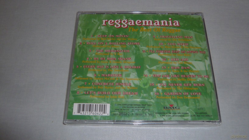 Reggaemania the Best of Reggae [CD]