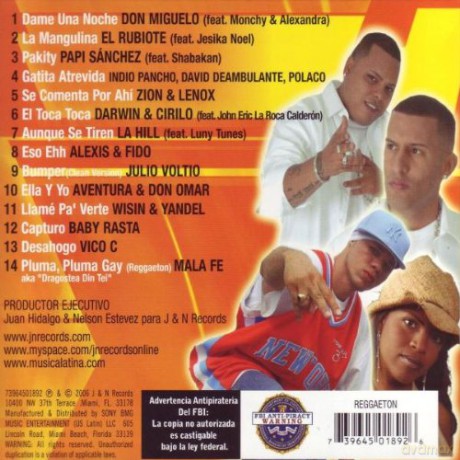 Reggaetonhits 2007 [CD]