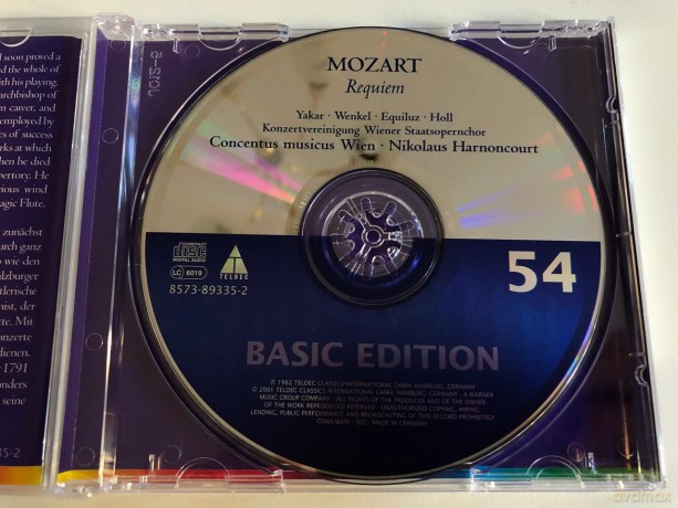 Wolfgang Amadeus Mozart: Requiem,K.626 [CD]