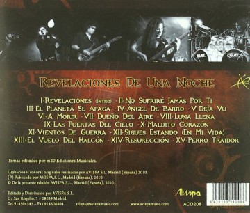 Saratoga: Revelaciones De Una Noche [CD]