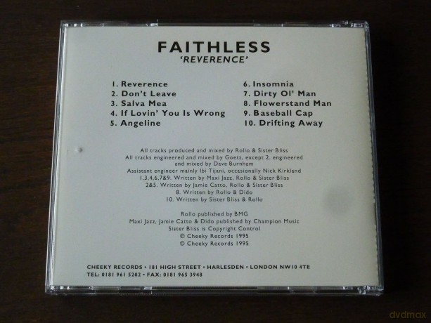 Faithless: Reverence [CD]