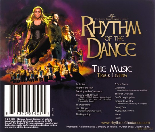 National Dance Company Of Ireland: Rhythm Of The Dance: The Music [CD]