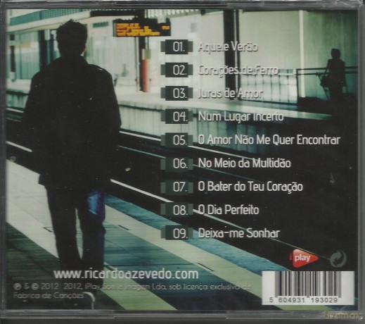 Ricardo Azevedo: Ricardo Azevedo-Frente E Verso [CD]