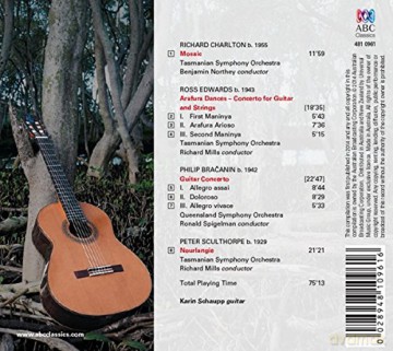 Karin Schaupp: Richard Charlton: Mosaic: Australian Guitar Concertos [CD]