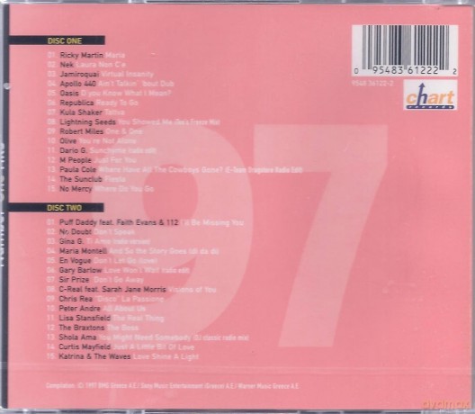 Ricky Martin, Nek, Jamiroquai, Apollo 440, Oasis, Republica.. [2CD]
