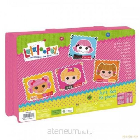 Zestaw artystyczny 68 elementów Lalaloopsy [SZKOŁA]