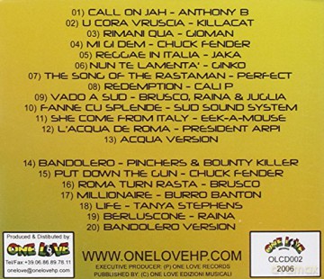 V: Riddim Up #1 Acqua/bandolero [CD]