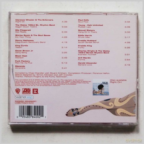 Right On!: More Break Beats And Grooves From The Atlantic And Warner Vaults [CD]