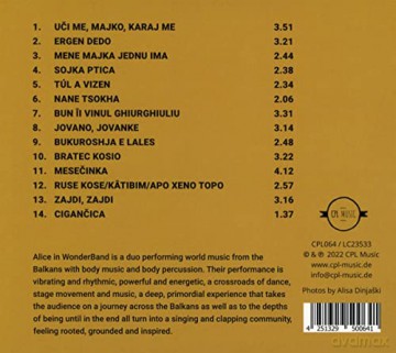 Alice In Wonderband: Rikataka - New Balkan Rhythm [CD]
