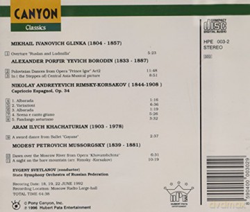 State Symphony Orchestra: Rimsky-Korsakow [CD]