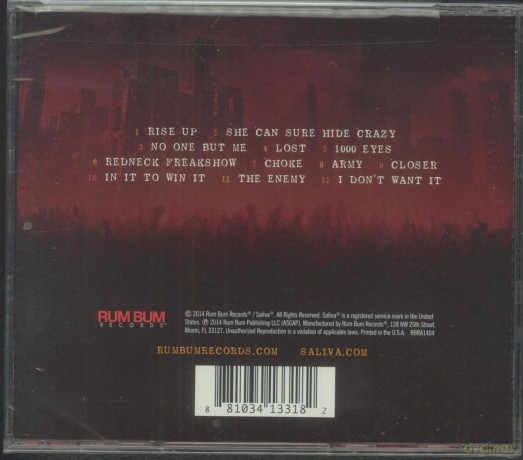 Saliva: Rise Up [CD]