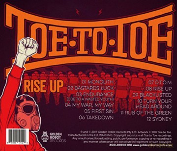 Toe to Toe: Rise Up [CD]